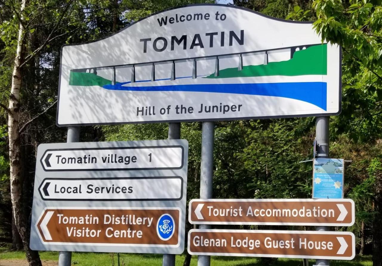 Glenan Lodge Self Catering Tomatin Kültér fotó